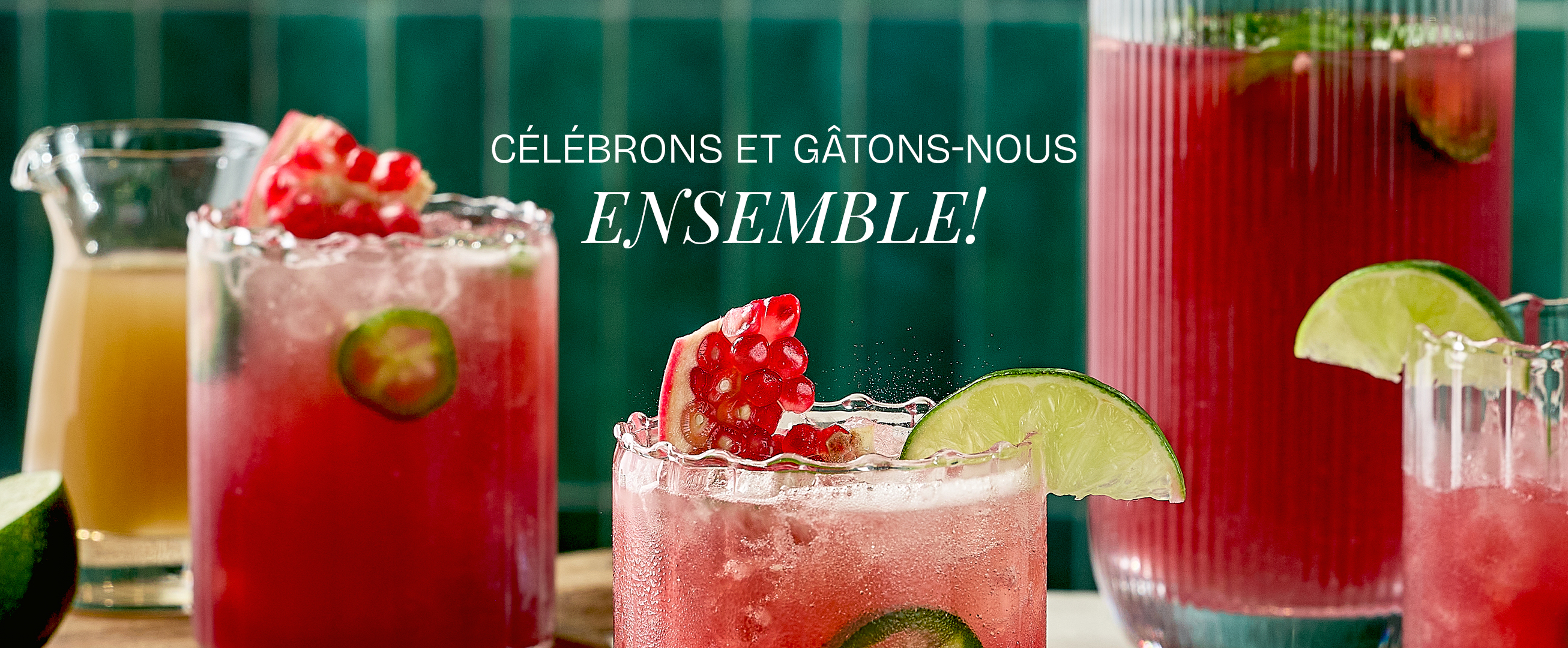 Fizz épicé grenadine et gingembre