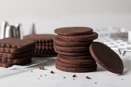 Biscuits au chocolat à décorer