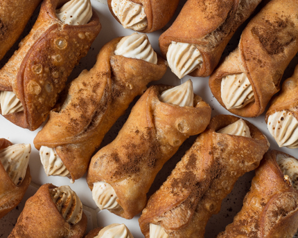 Cannoli Canadien au café à la crème