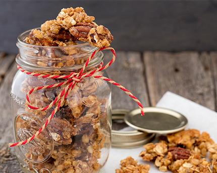 Granola croustillant aux noix