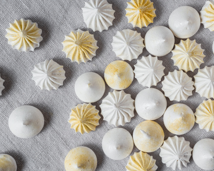 Meringues brillantes