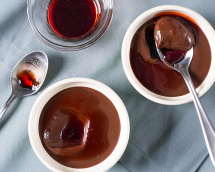 Pots de crème au chocolat