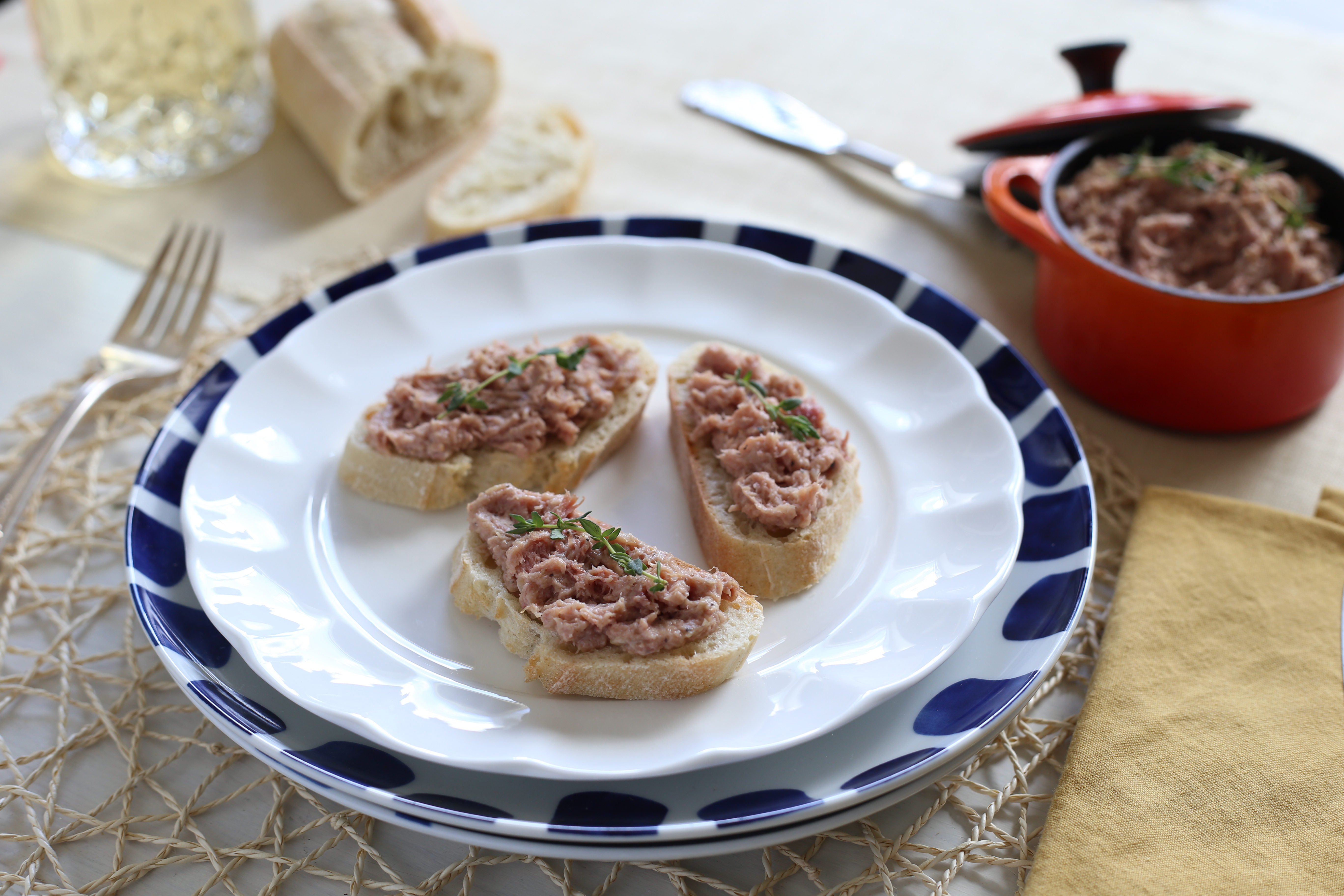 Rillette porc et canard