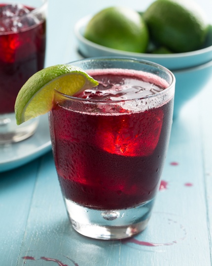 Punch de Noël des Caraïbes à l’hibiscus 