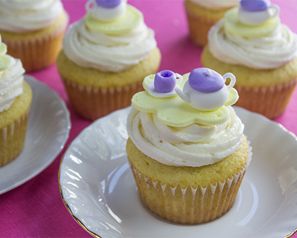 Cupcakes à la vanille de Sweetopia