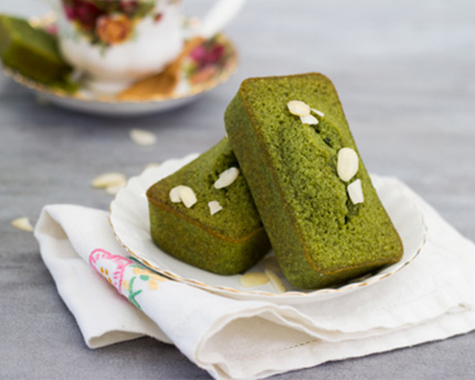 Financiers au thé vert