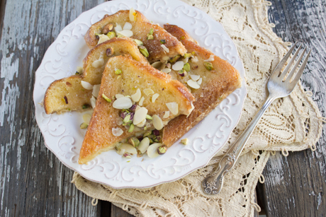 Shahi Tukra (Double Ka Meetha)-Pain doré indien