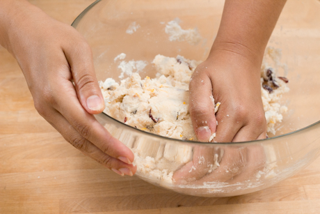 lemon cranberry scone how to-8