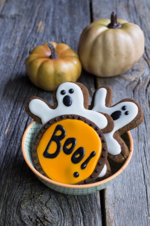 Biscuits d'Halloween au gingembre