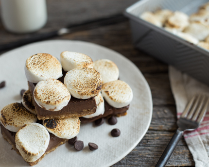 Tarte s'mores glacée