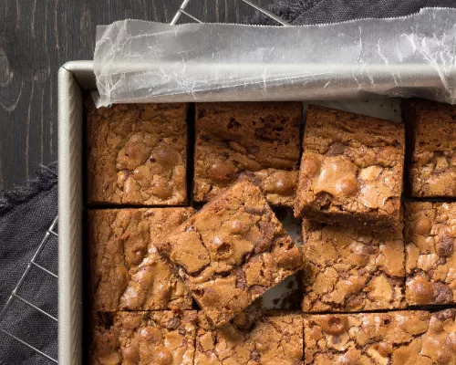 Brownies maltés au chocolat au lait