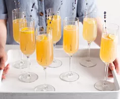 Mimosa citron et lavande