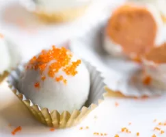 Gâteries sucrées à l'orange style «creamsicle»