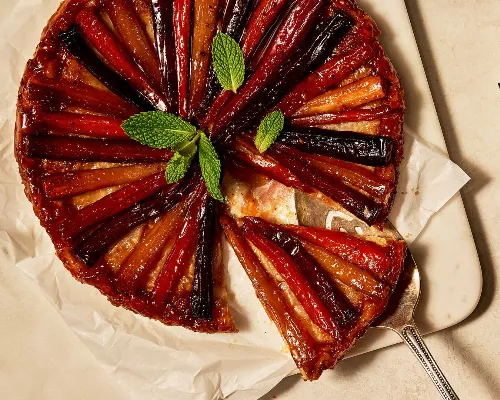 Tarte Tatin salée aux légumes-racines